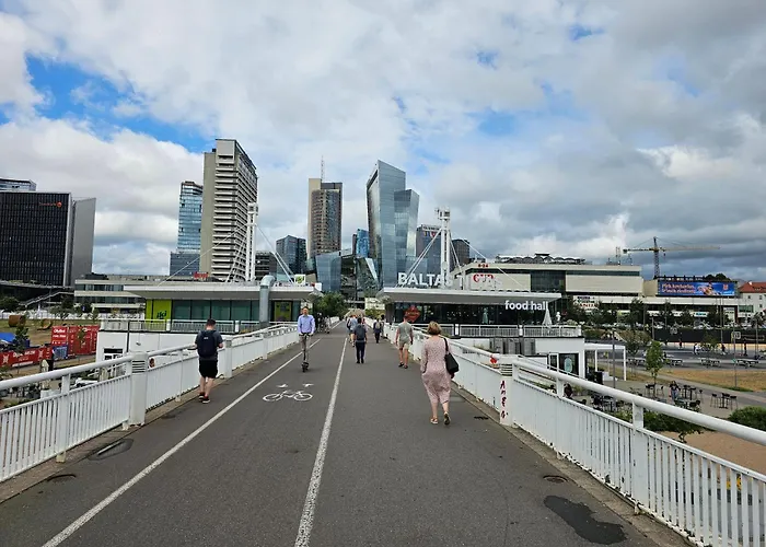 アパート Modern Near Old Town & River In Center ヴィリニュス